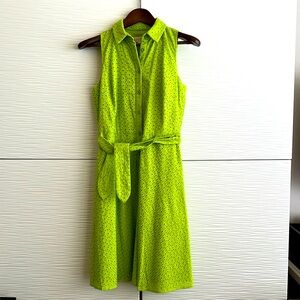 Dress. Laura. Green. Mint condition. 8